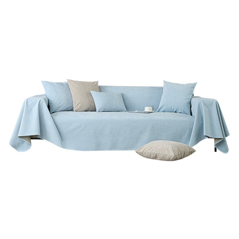 Four Seasons Универсальная ткань сплошной цвет водонепроницаемое дивановое полотенце Современный минималистский питомец