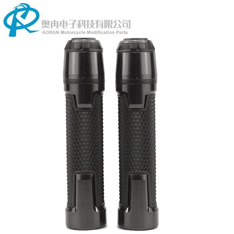 Motorcycle Calf Modified Handlebar Rubber Sleeve Aluminum Alloy Plug Grip Suitable for Yamaha Modified Handlebar Rubber Sleeve