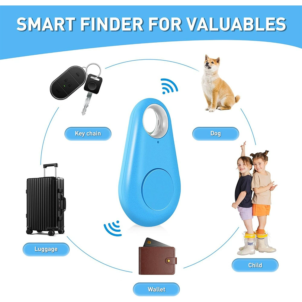 Покупаемый горячо водяной капля Bluetooth анти-потеряный устрой ключодержатель двухсторонний сигнализатор поиск объекта производитель точечный смарт