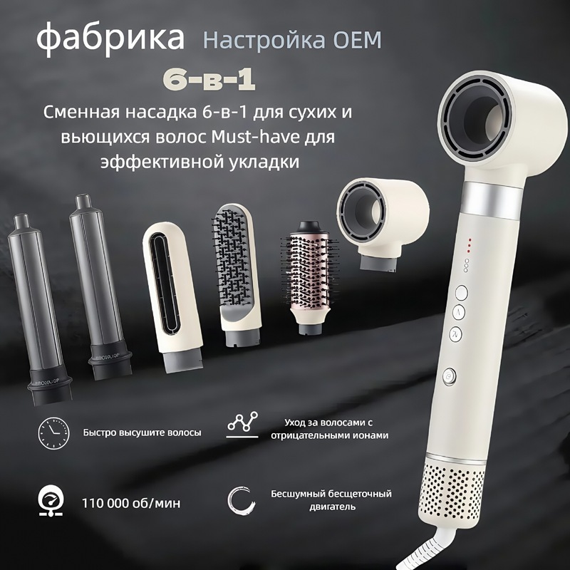 国境を越えた家庭用ヘアドライヤー、マイナスイオンドライヤー、多機能熱風コーム、強風ヘアドライヤー卸売|undefined