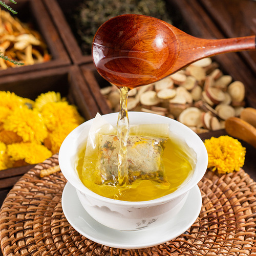 Shiqing Tea, Golden Chicken, Hovenia Seeds and Lemon Combination Herbal Tea Bags. Direct supply from the manufacturer, large quantity, preferential treatment.