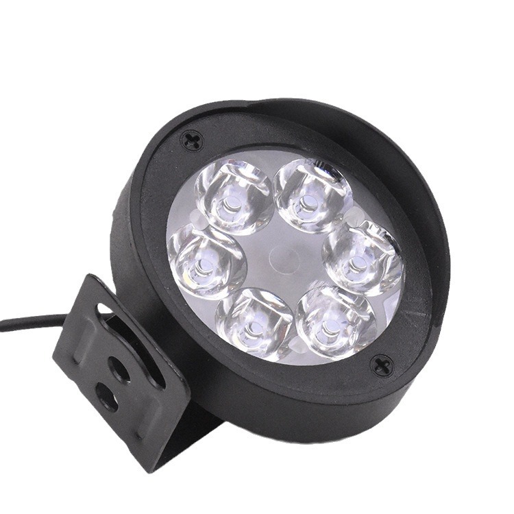 Luz eléctrica motocicleta luz LED Super brillante faro externo triciclo hooligans modificado coche de la batería de luz Universal