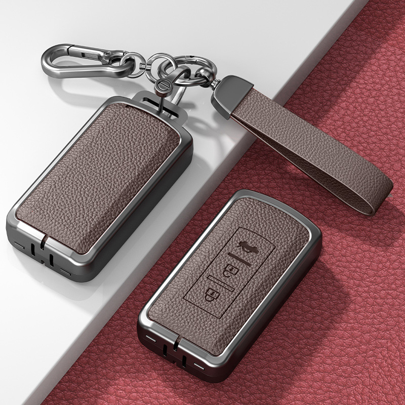 Suitable for Gac Mitsubishi Outlander Key Cover Special Asx Yige Wingman High-End Car Shell Buckle Bag for Men