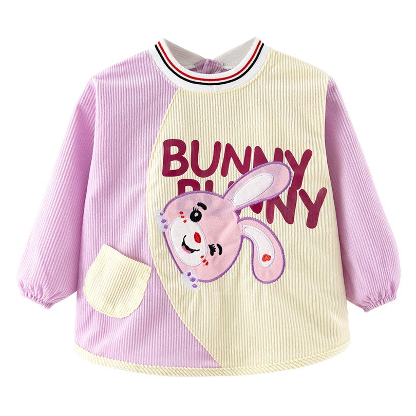 Осенне-зимние детские комбинезоны, детский непромокаемый нескользящий нагрудник с хрустальным бархатным нагрудником и рисовым карманом, фартук для матери и младенца