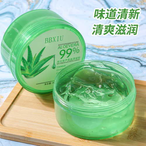BBXIU aloe vera gel hydrating moisturizing facial cream after sun repair moisturizing and gentle aloe vera gel wholesale manufacturer