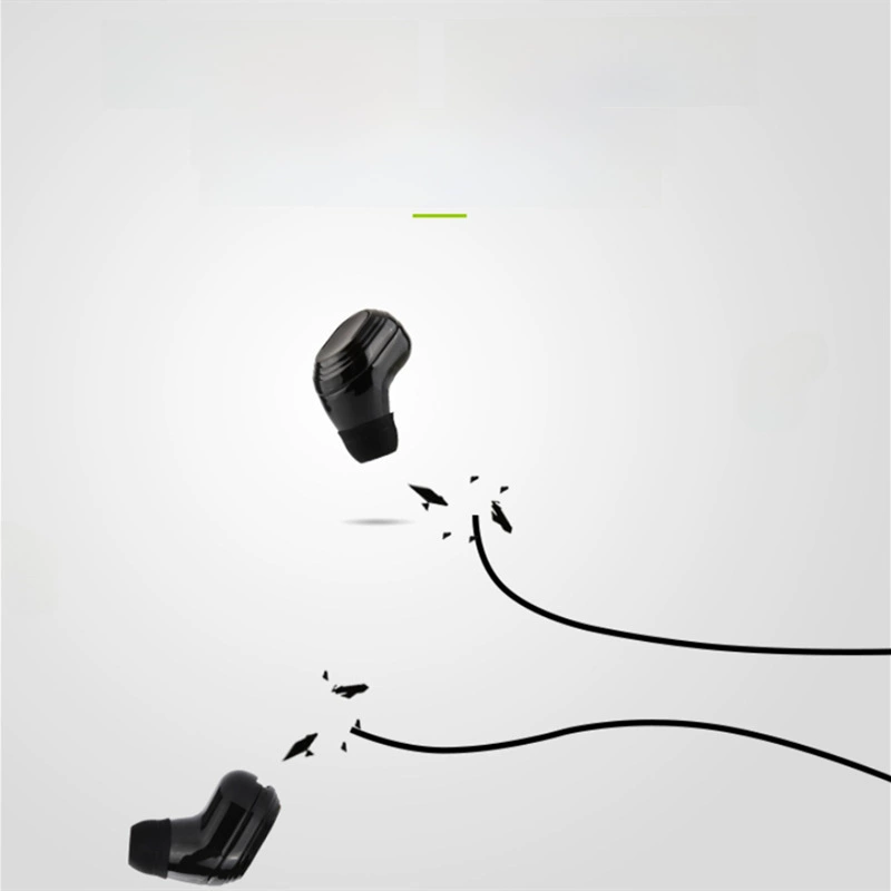 Маленькие невидимые три-дименсиональные наушники, Bluetooth, (торговля через границу)