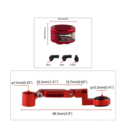 Motorcycle Safety Supplies brake oil Cup brake pump