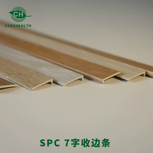 Производитель оптом Spc Stone Plastic 7 -Шарктер Край Край Полоса Простая современная настенная стена Кром