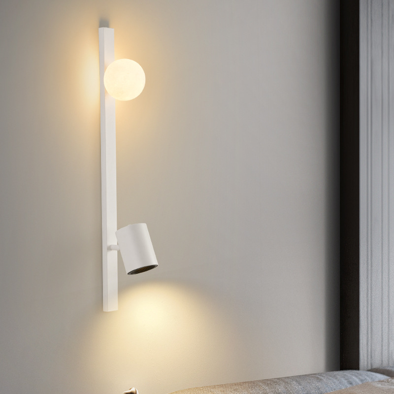 Nueva lámpara de pared para dormitorio con diseño artístico y creativo de Daguanyuan, decoración de habitación, tira de lectura, lámpara simple 486L