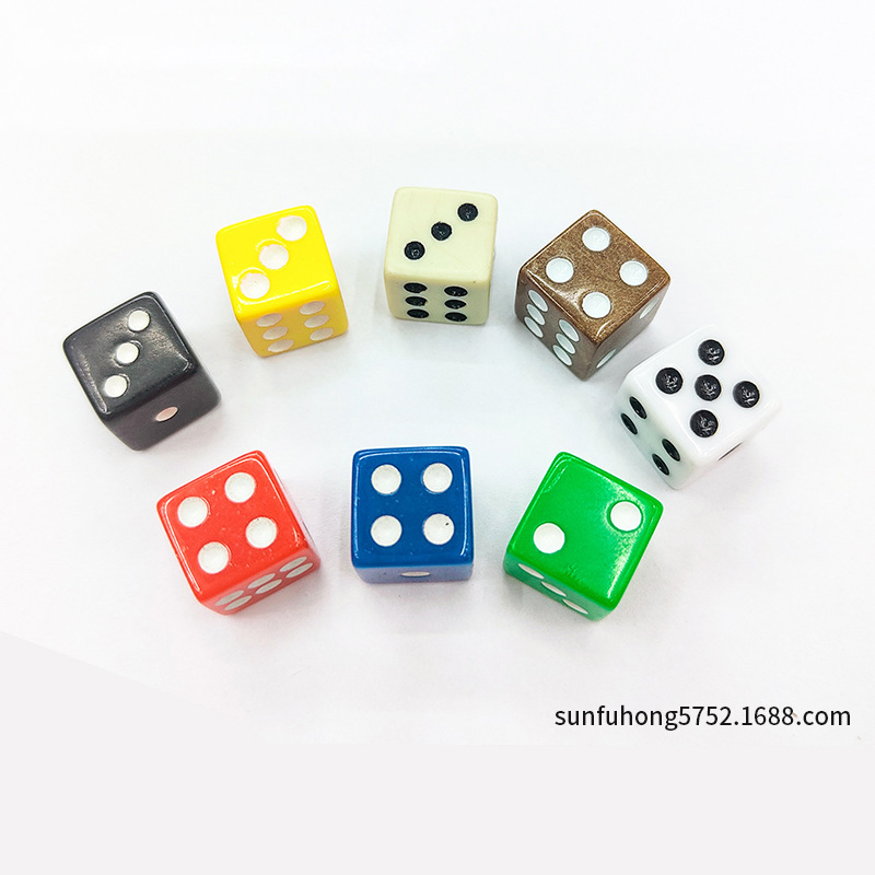 Acrylic dice