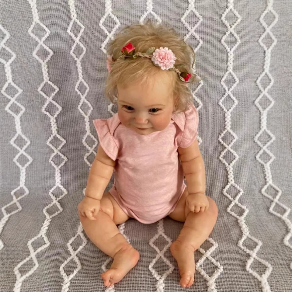 60/50cm simulación niña muñeca niño lindo bebé transfronterizo e-commerce suministro Maddie