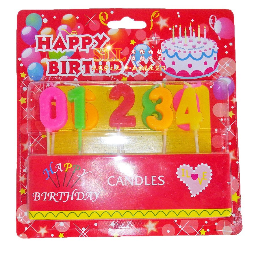 Vela de cumpleaños 0-9 polvo de oro número traje color vela pequeña decoración para hornear suministros de cumpleaños vela de pastel image 7