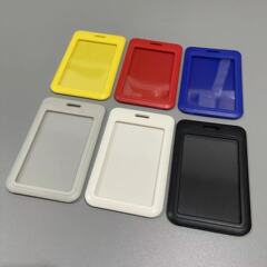 カードカバーABSプラスチックカード射出成形作業証シンプル漫画ドア禁止カードUV学生カード吊り下げロープ胸カード