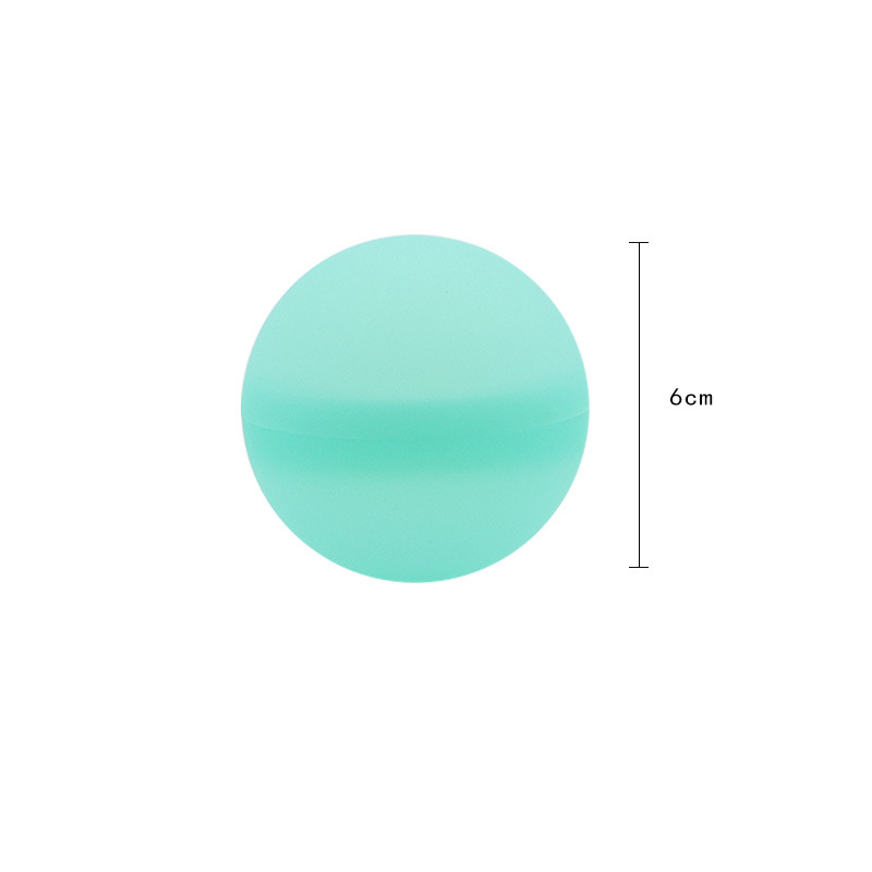 Pelota de agua de silicona con sistema de sujeción, pelota de silicona rellena de agua para niños, juguete acuático para exteriores, pistola de agua reutilizable