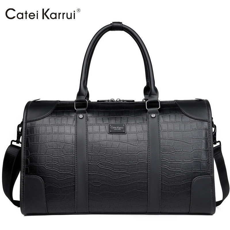 CateiKarrui Men's Travel Bag Handbag Lar...