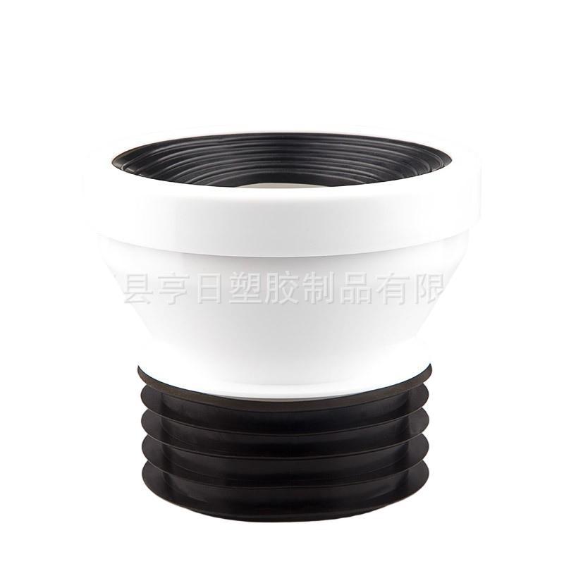 Pin de fábrica PVC tubo de desplazamiento de conexión de inodoro dispositivo de desplazamiento de inodoro accesorios de inodoro tubería de aguas residuales image 5