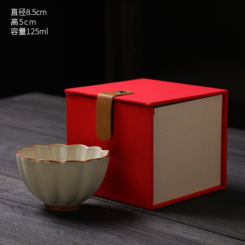 汝窯茶器 カップ 茶碗 セラミック茶器 単品 濃茶用 茶碗 茶器 茶器セット 記念品|undefined