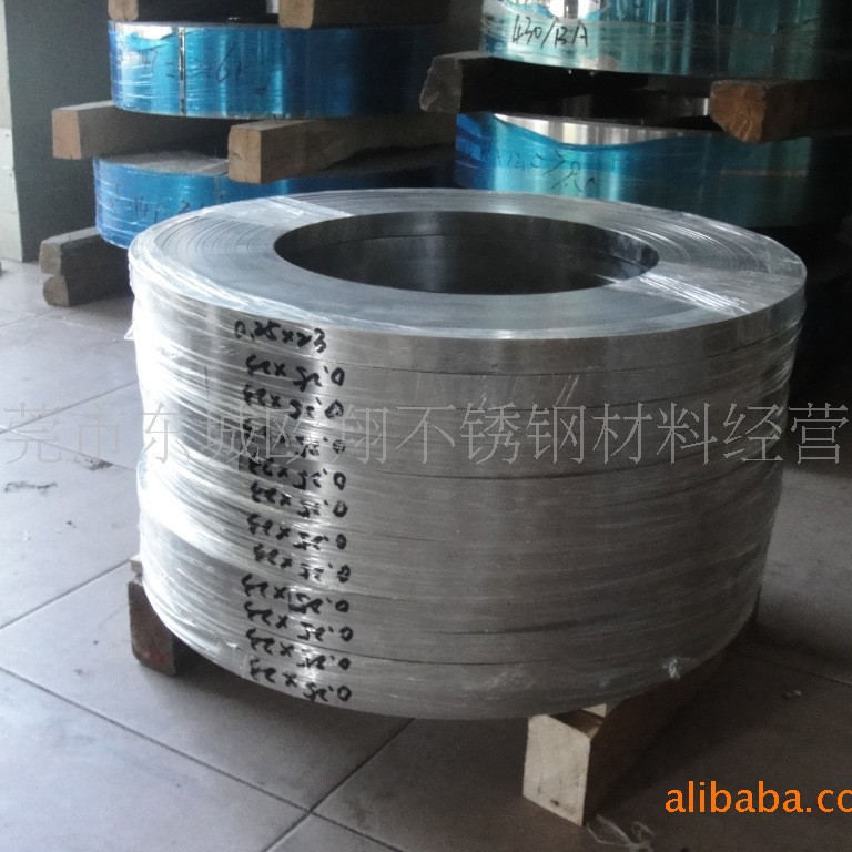 批发零售301不锈钢板材精密冷轧301精密不锈钢卷带发条可圆边倒角