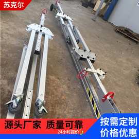 5t小型吊机便携起重龙门吊架轻型手推移动升降吊铝合金门式起重机