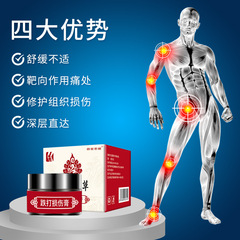 Xuejia Lao Pu Herbal Ointment for Sprains, Strains, and Joint Pain—Relieves Back, Leg, and Knee Discomfort, Alleviates Muscle Ailments, and Soothes Ligament Injuries; Also Includes a Convenient Twist-Off Patch.