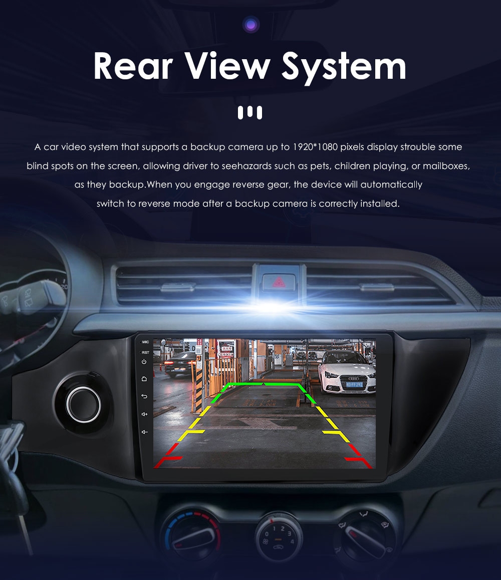 Cross-Border Product 9inch Is Suitable for 17-19 Kia K2 Car Mp5 Radio Multimedia Gps Android Navigation