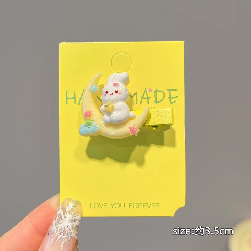 Dopamina adorable clip de cabello para mujeres 2025 nuevo clip lateral de alta gama clip lateral frisa clip de cabello clip de cabello tocado