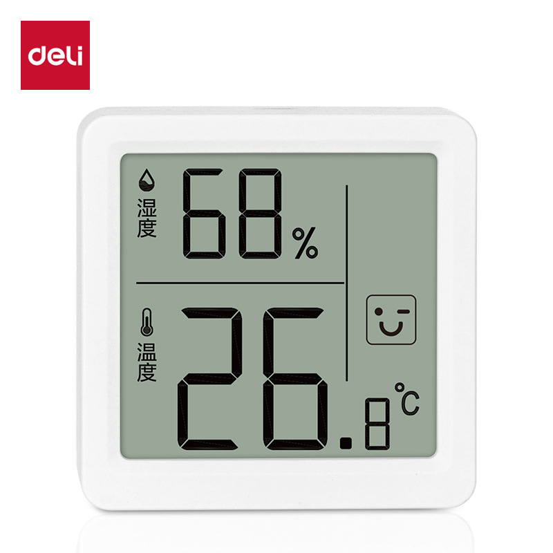 Delik LE521 temperatura y humedad de oficina interior electrónica doméstica pantalla digital pared infantía temperatura seca image 5