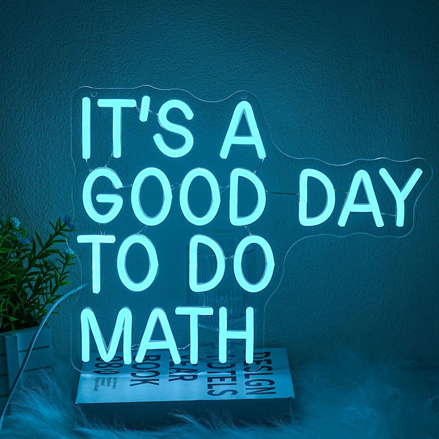 It's A Good Day To Do Math37x29.5cm