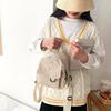 Universal retro Japanese backpack for leisure, school bag, shoulder bag, Korean style, simple and elegant design
