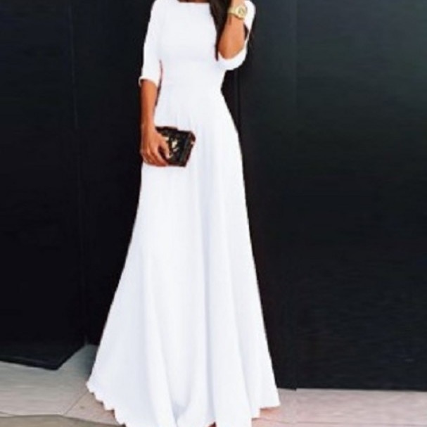 summer dress with sleeves