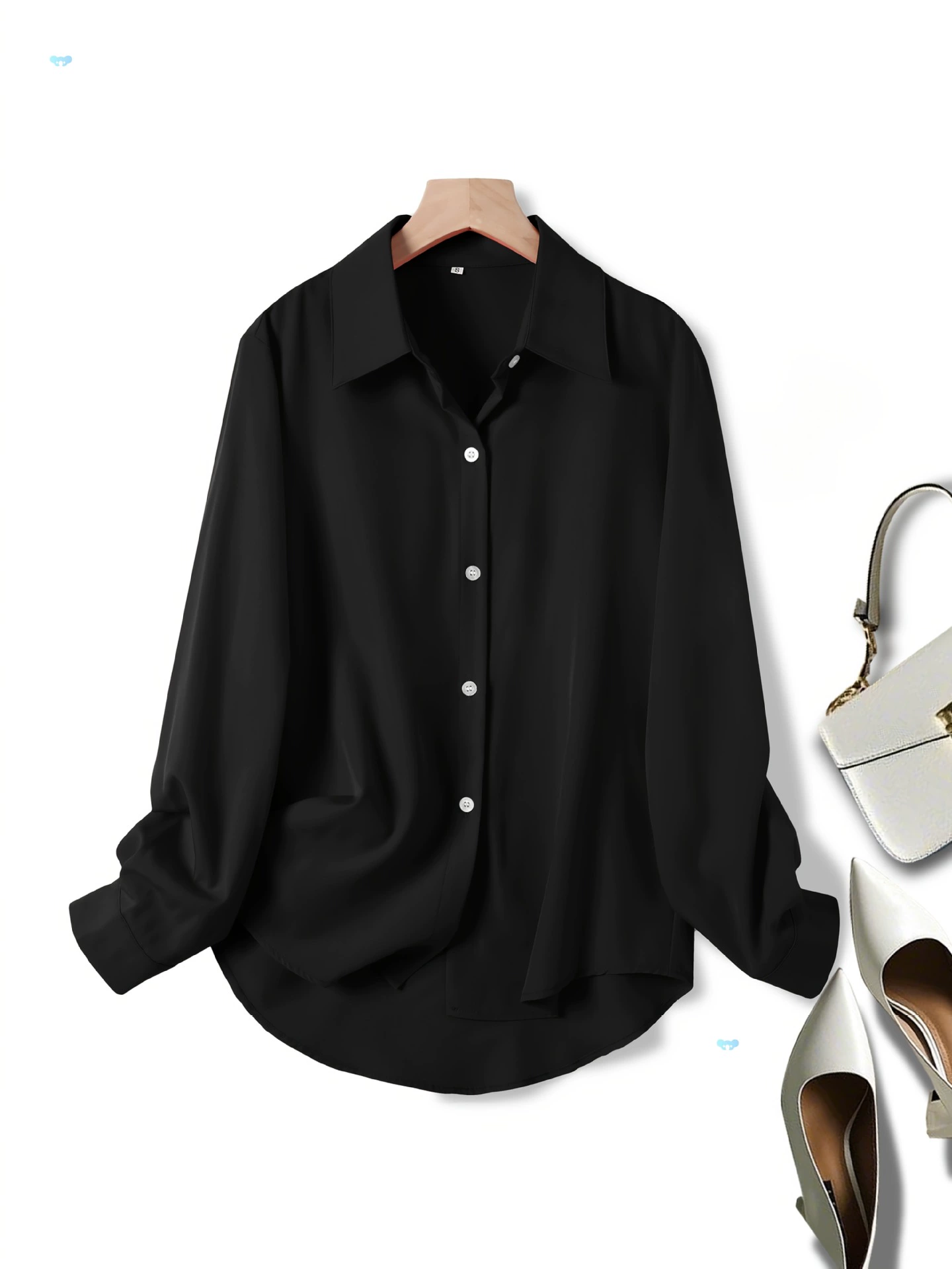 Женская элегантная повседневная рубашка больших размеров Яркая трансграничная дропшиппинг