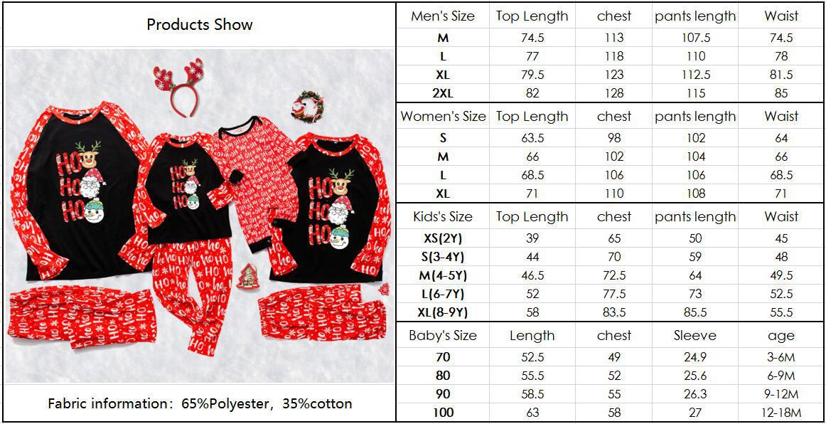 Fashion Santa Claus Deer Polyester Family Matching Outfits display picture 6