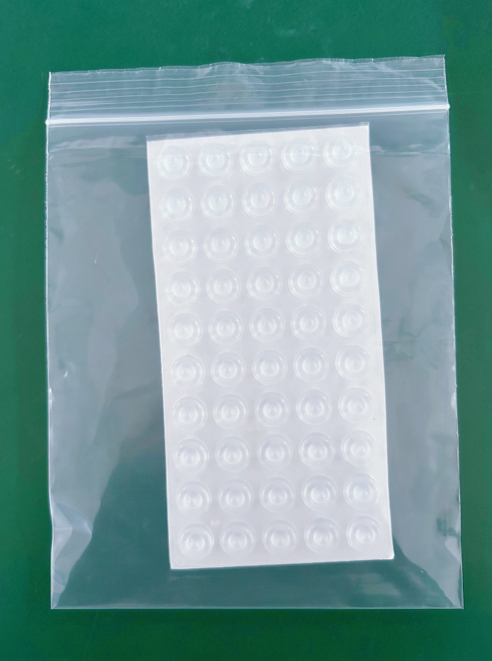 Manija de la puerta almohadilla anticolisión silenciador amortiguador de partículas de gel de sílice partículas de silicona transparentes almohadillas de silicona para el hogar pegatinas anticolisión