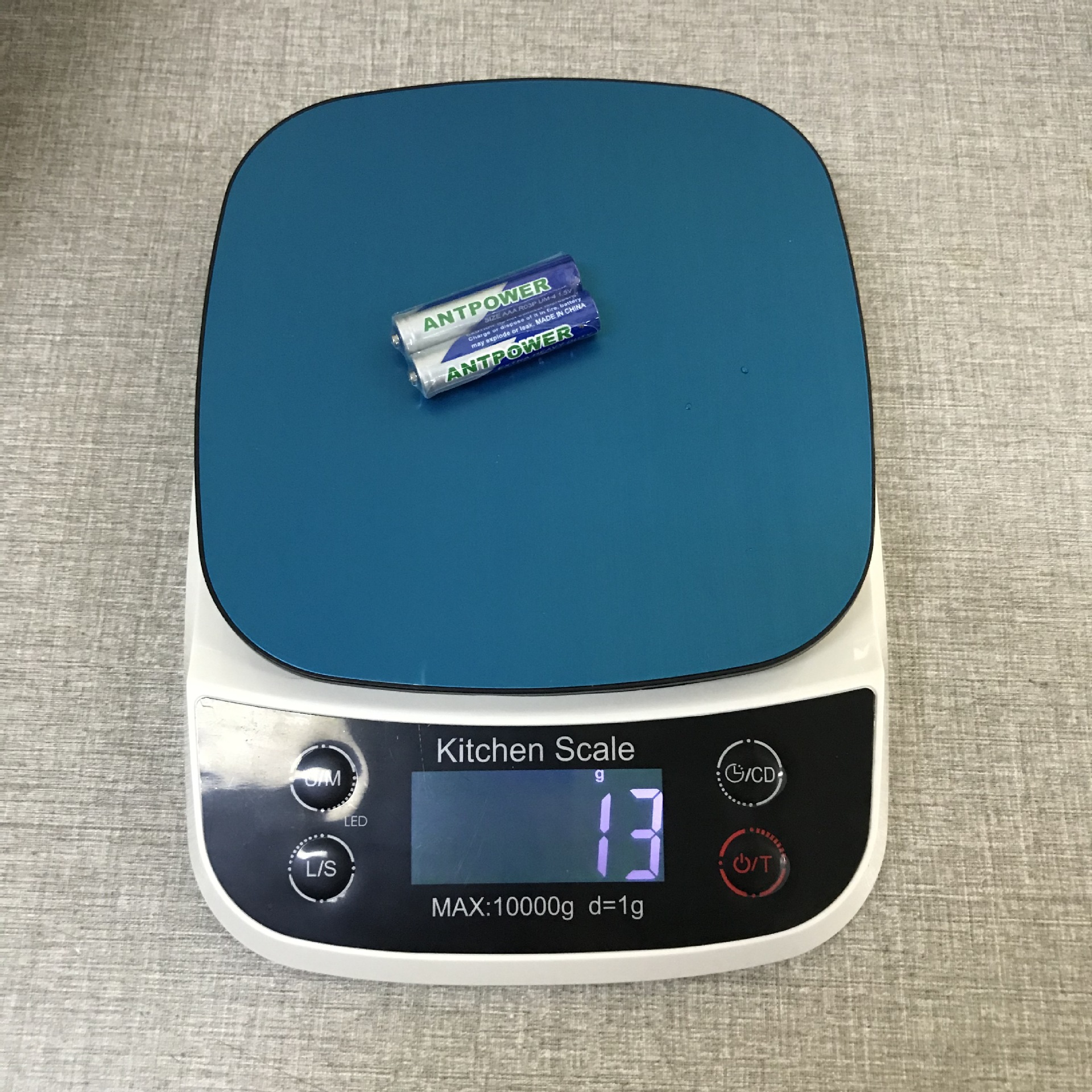 防水不锈钢秤电子秤食物烘焙料理称克重秤充电家用厨房称1克