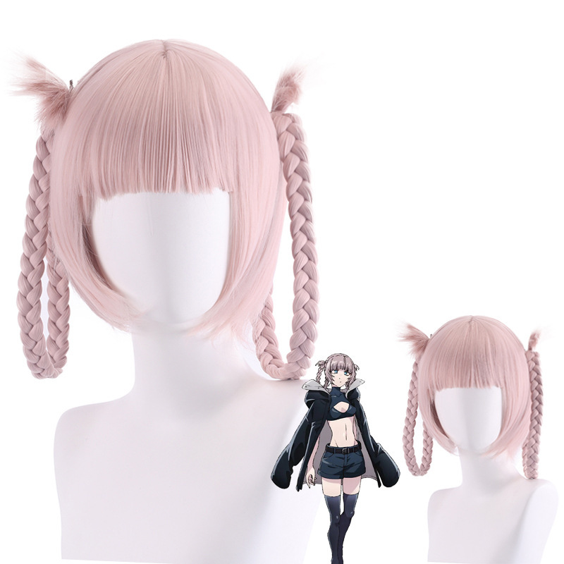 Lord Sunda Night Song Seven Grass Camelina cos Wig Seven Grass Mustard Vampire Maid Dress Taffy Fake Hair
