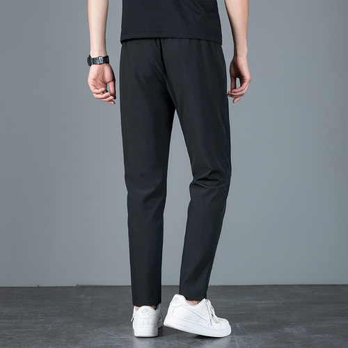 Men's Cross-border Spring and Autumn Casual Pants, Long Sports Leisure Loose Nine-hole Pants, Quick-drying Men's Pants