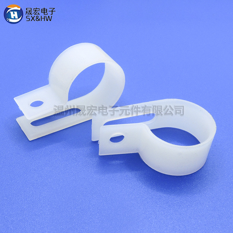 现货供应19R型线夹   尼龙线扣  电缆固定夹