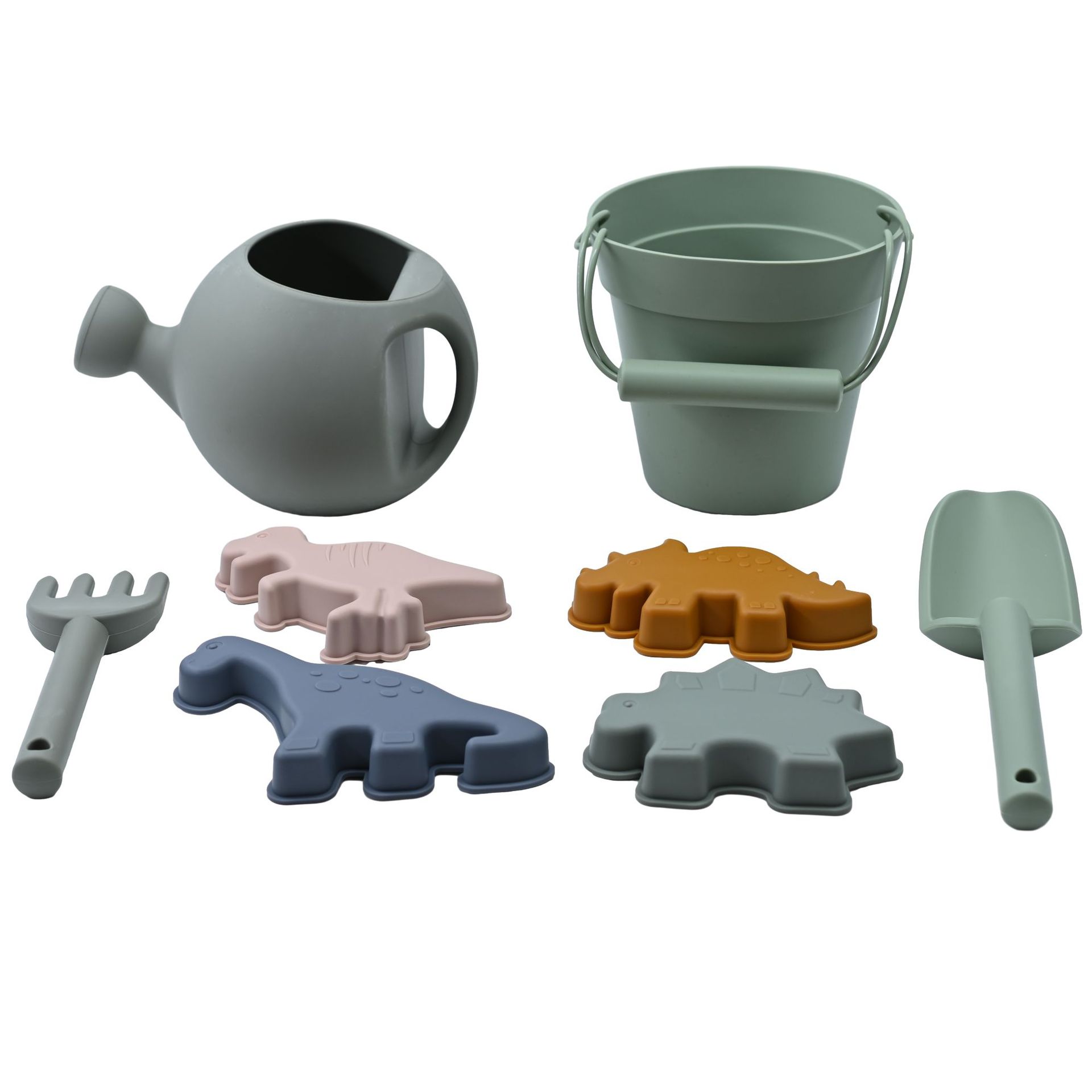 Dinosaurios de 8 piezas