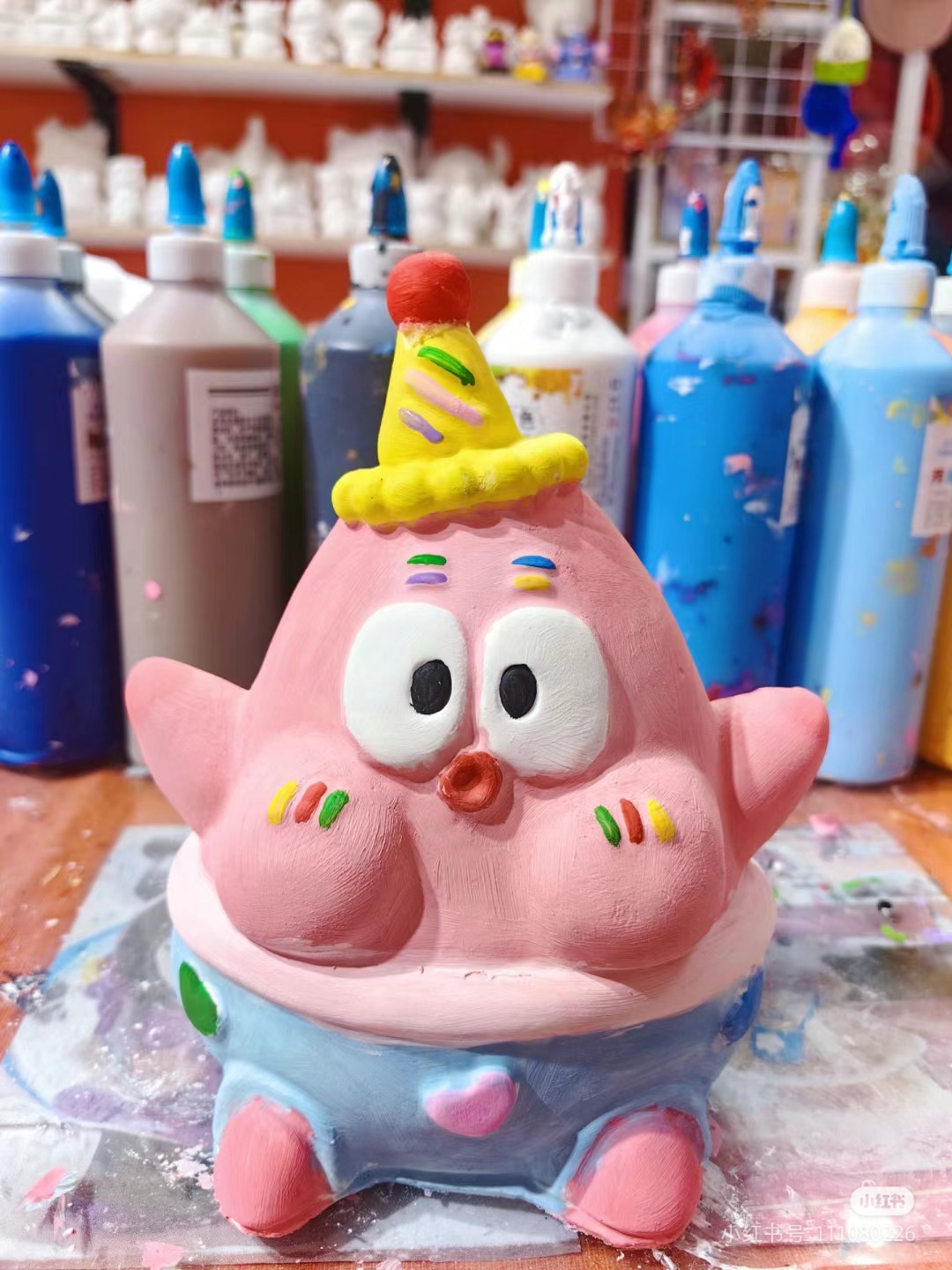Alcancía de Yeso Grande DIY para Colorear y Pintar para Niños