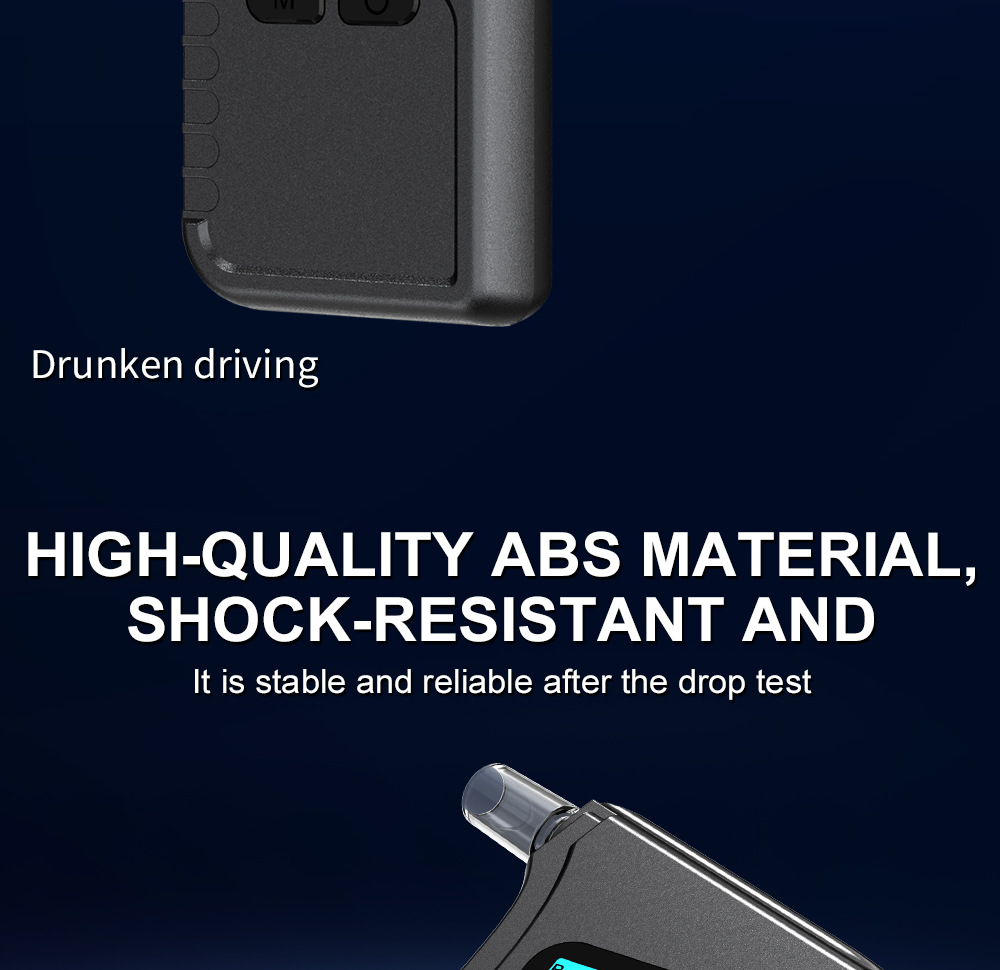 New Cross-Border Precision Alcohol Tester, Drunk Driving Detection Device, Breathalyzer for Drunk Driving Testing