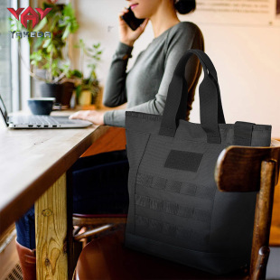 YAKEDA portable tote bag large capacity Shopping Bag tote commuter bag sport satchel
