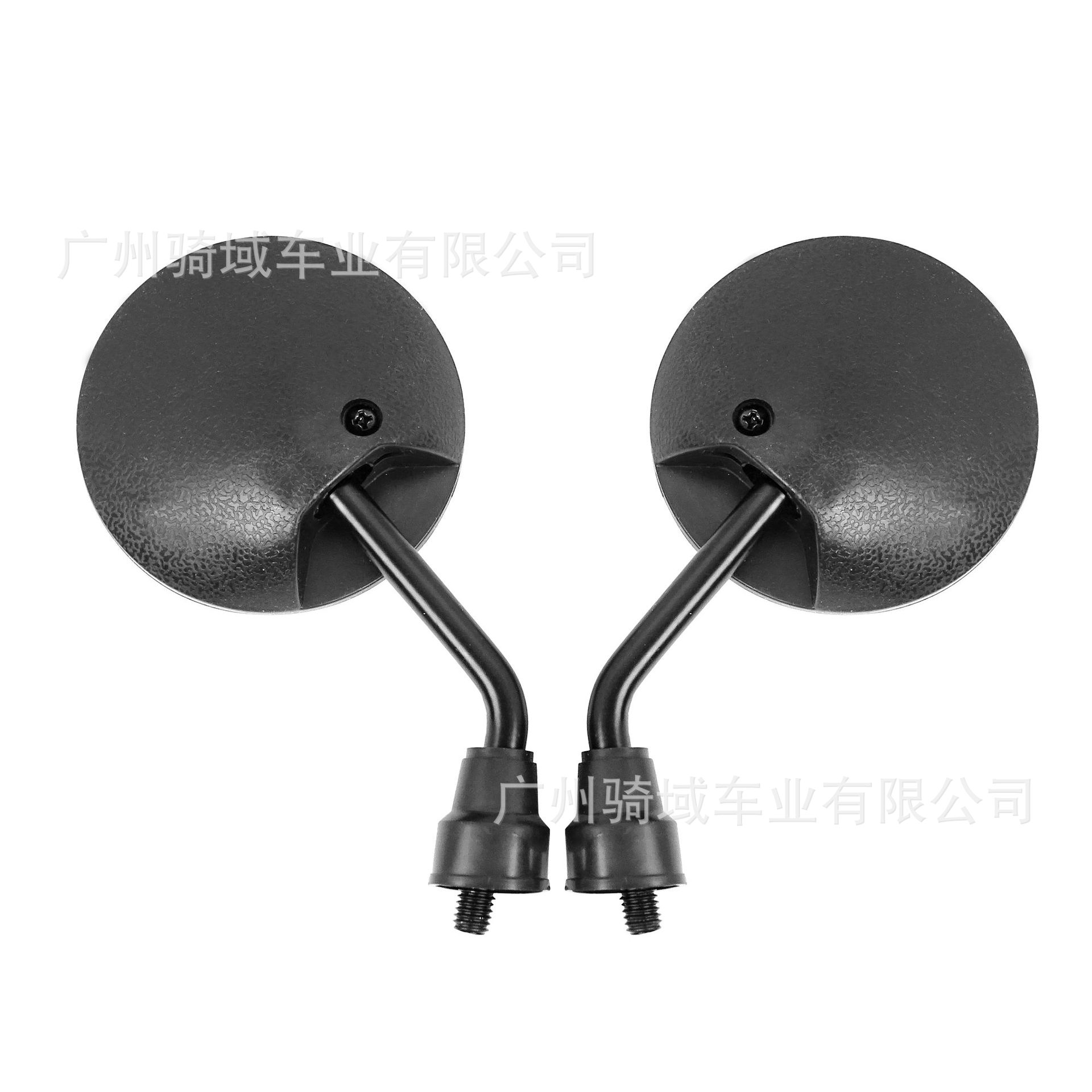 Motorcycle Taiwan round mini rearview mirror suitable for small CG, electric scooters, Aima, Niu, short-bar rearview mirror