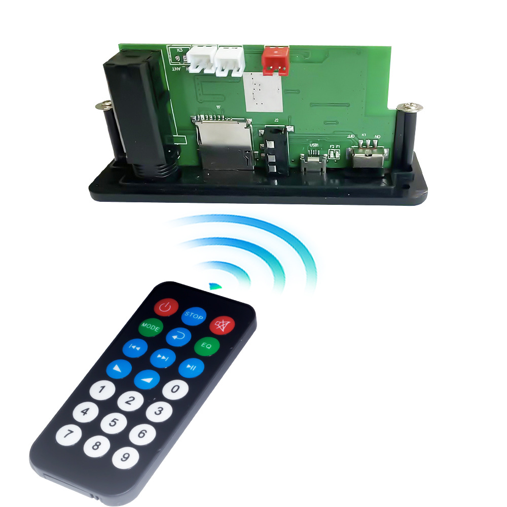 MP3 decoder board module Bluetooth board audio card speaker motherboard V20 Bluetooth Board car decoder board accessories
