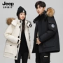 jeep男士情侣款加厚羽绒服