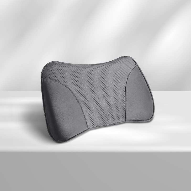 [숏벨벳 메모리폼 요추받침] 카본블랙-1개