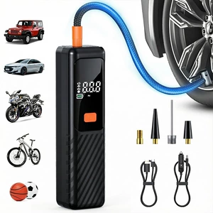 Simsiz elektrik ağıllı portativ avtomobil şin şişirdicisi, yolsuzluq velosipedləri üçün