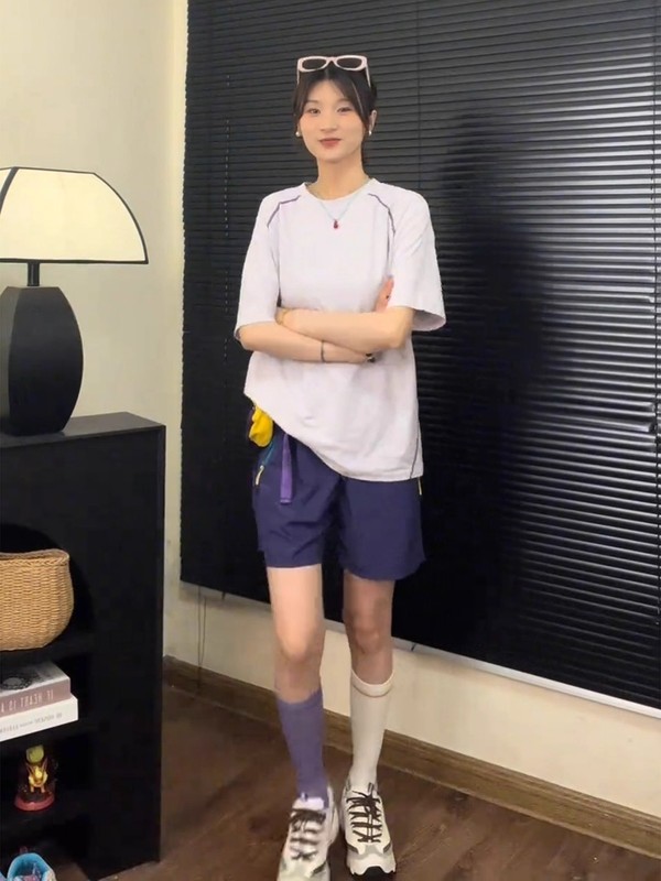 品牌外贸～剪标专柜速干运动短裤男女户外徒步登山透气多巴胺短裤|undefined
