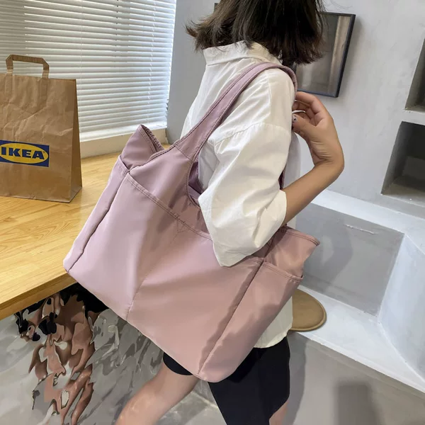 2026 Tote Bag Multi-Purpose Large-Capacity Shoulder Bag for Women Casual Cloth Handbag Yoga Dance Bag Travel Fitness Bag