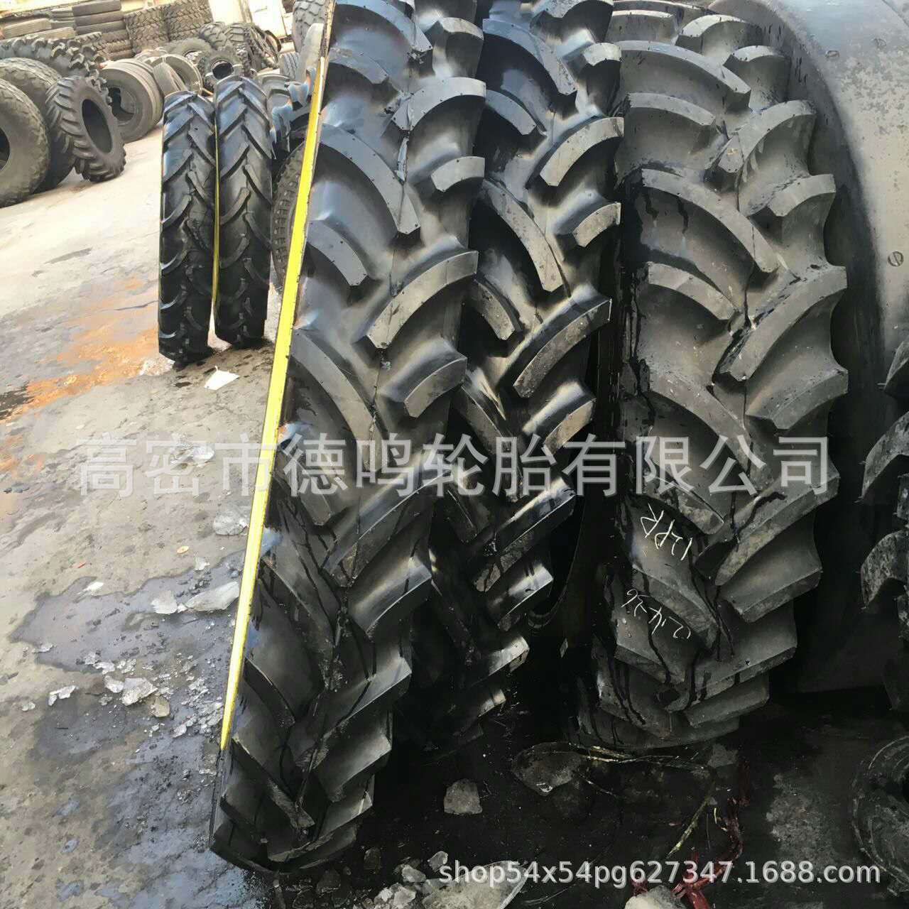 拖拉机轮胎 9.5-48 中耕机轮胎带钢圈 9.5-32