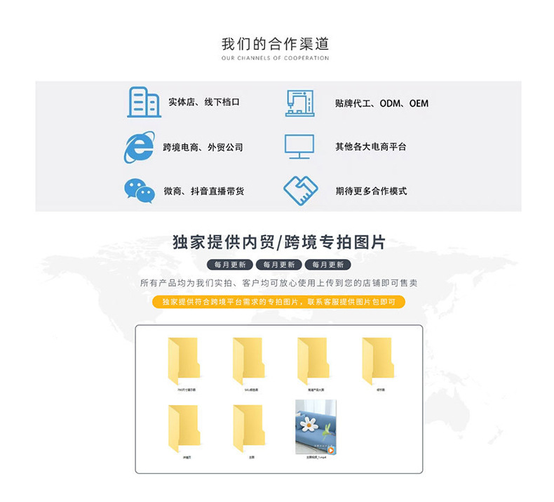 Detail homepage